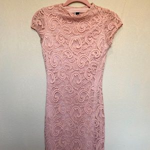 Lace Pink Dress